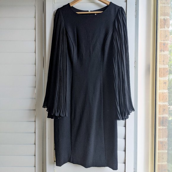 Nue by Shani dress with statement sleeves and hidden shapewear - Picture 2 of 6